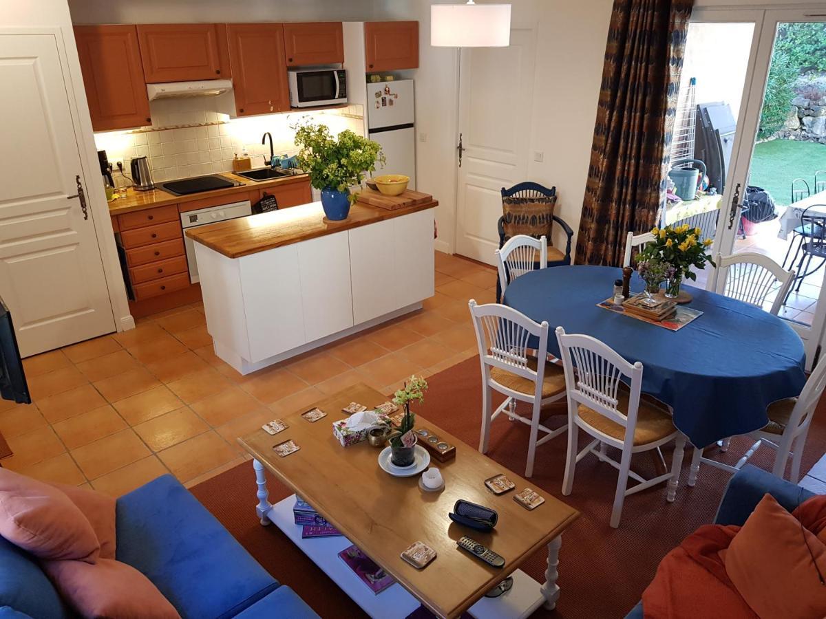 Provencal House In Fayence With Pool & Indoor Spa ภายนอก รูปภาพ